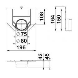 OBTURATEUR POLYPROPYLENE POUR CANIVEAUX ACO SELF 100 - ACO SELF 200