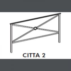 BARRIERE URBAINE CITTA 2 - h1 x l2 mètres - Gris