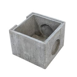 Regard béton sans couvercle - Ht 30 cm - 30/30 cm intérieur