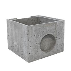 Regard béton sans couvercle - Ht 30 cm - 30/30 cm intérieur