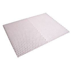 Stabilisateur de gravier emboitable blanc 1150 mm x 1600 mm x 30 mm